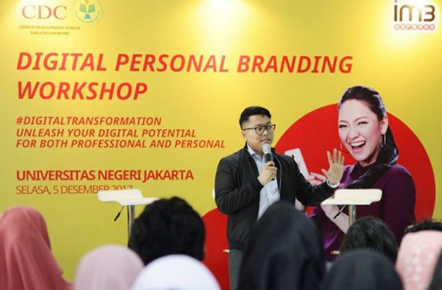 IM3 Ooredoo Gelar workshop Digital Personal Branding