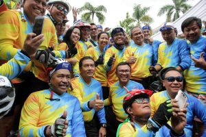 Menteri BUMN Ikuti Fun Bike BUMN 2018