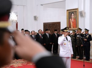 Pengucapan Sumpah Hakim MK dan Pelantikan Wagub Kepri di Istana Negara