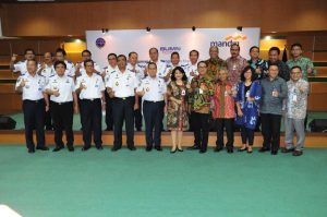 Kemenhub Dukung Gerakan Nasional Non Tunai Melalui Kerjasama Penerbitan Corporate Card dengan Bank Mandiri