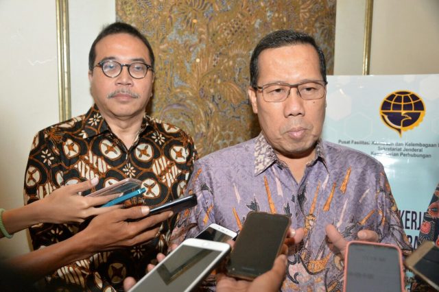 menhub KEMENHUB GANDENG BADAN USAHA UNTUK KEJAR PEMBANGUNAN INFRASTRUKTUR