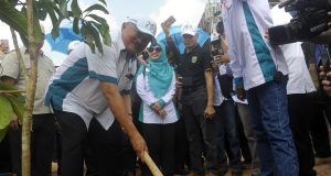 Resmikan Kebun Raya Sriwijaya, Gubernur Sumsel Minta Dikelola Dengan Baik