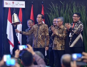 Tutup Perdagangan Bursa 2018, Presiden Jokowi: Kinerja IHSG Sesuai Target