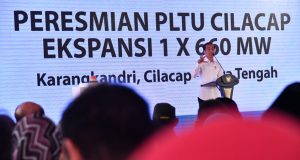 Presiden Resmikan PLTU Cilacap Ekspansi Tahap Pertama Kapasitas 1x660 MW