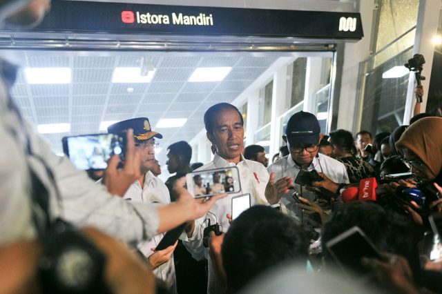 Uji Coba MRT Kedua Kali, Presiden Jokowi Ingin Transportasi Umum Terintegrasi