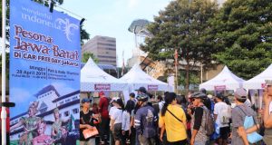 Pesona Jawa Barat Hadir di Car Free Day Jakarta Promosikan Budaya-Kuliner Sunda