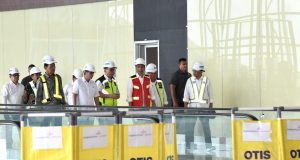 Tinjau YIA, Presiden Jokowi Apresiasi Kecepatan Pembangunan YIA