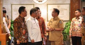 Menghadap Mendagri, Gubernur Kalimantan Utara Usulkan Peningkatan Status Kecamatan Tanjung Selor Menjadi Kota