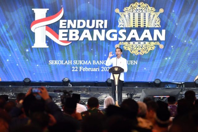 Hadiri Kenduri Kebangsaan, Presiden: Mari Bersama Hadapi Tantangan Bangsa Hadiri Kenduri Kebangsaan, Presiden: Mari Bersama Hadapi Tantangan Bangsa