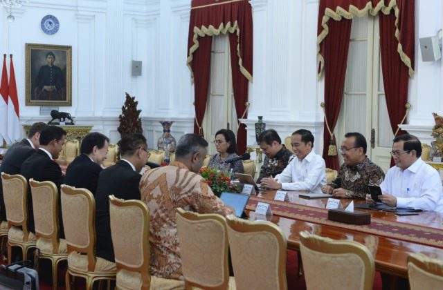 Presiden Jokowi Terima Kunjungan Presiden ADB