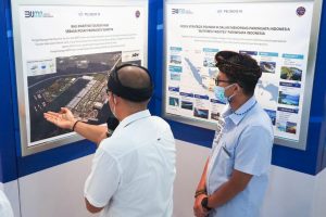 Menparekraf Tinjau Proyek Pembangunan Bali Maritime Tourism Hub