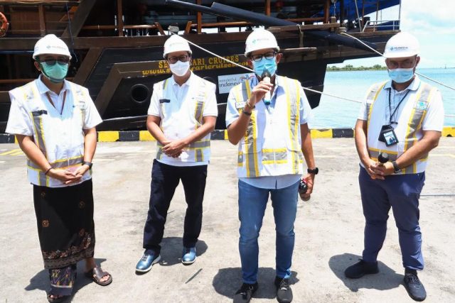 Menparekraf Tinjau Proyek Pembangunan Bali Maritime Tourism Hub Menparekraf Tinjau Proyek Pembangunan Bali Maritime Tourism Hub