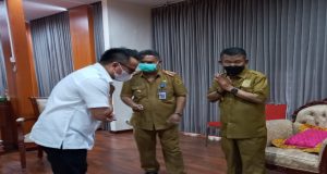 Gubernur Sulteng Terima Kunjungan Bupati Marut dan Bupati Sigi