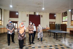 Menparekraf Tinjau Bangunan Bersejarah di SMA Negeri 7 Purworejo