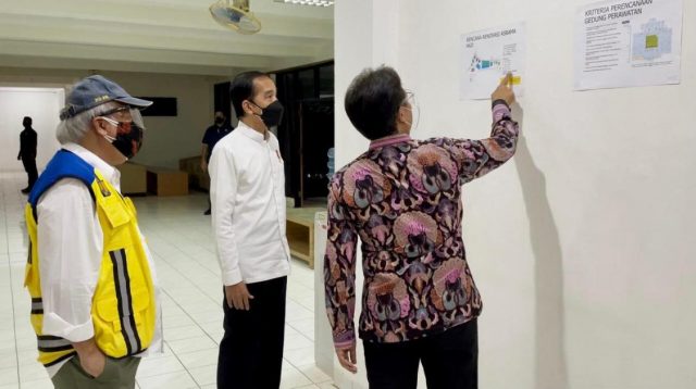 Antisipasi Tambahan Kebutuhan RS, Presiden Pastikan Kesiapan Asrama Haji Pondok Gede
