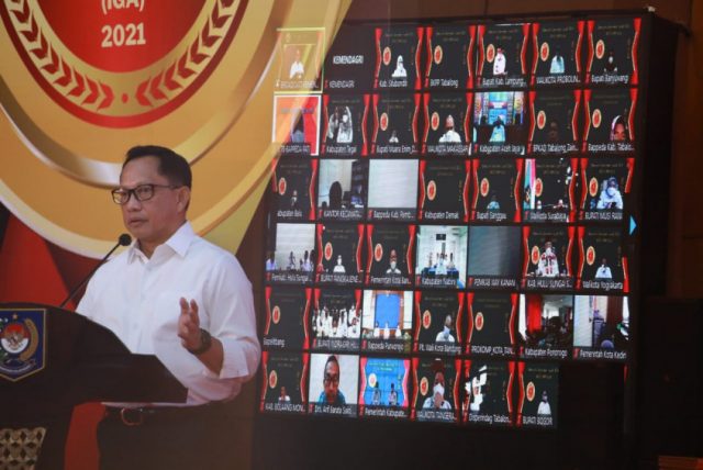 Gelar IGA 2021, Kemendagri Beri Penghargaan Daerah Terinovatif Gelar IGA 2021, Kemendagri Beri Penghargaan Daerah Terinovatif