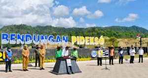 Resmikan Bendungan Pidekso, Presiden: Air Kunci Ketahanan Pangan