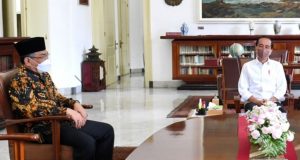Presiden Jokowi Menerima Ketua Umum PBNU