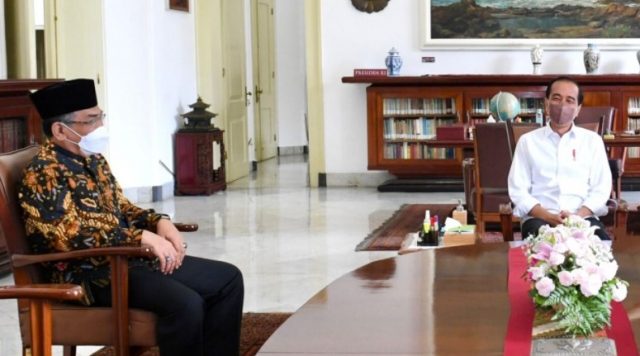 Presiden Jokowi Menerima Ketua Umum PBNU Presiden Jokowi Menerima Ketua Umum PBNU
