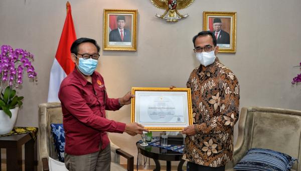 Kemenhub Raih Indeks Kepatuhan Katagori Tinggi dari Komisi Aparatur Sipil Negara Kemenhub Raih Indeks Kepatuhan Katagori Tinggi dari Komisi Aparatur Sipil Negara