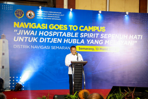 Wujudkan Pelayanan Publik Yang Prima, Ditjen Hubla Glorifikasikan Program Hospitable Spirit Di Semarang