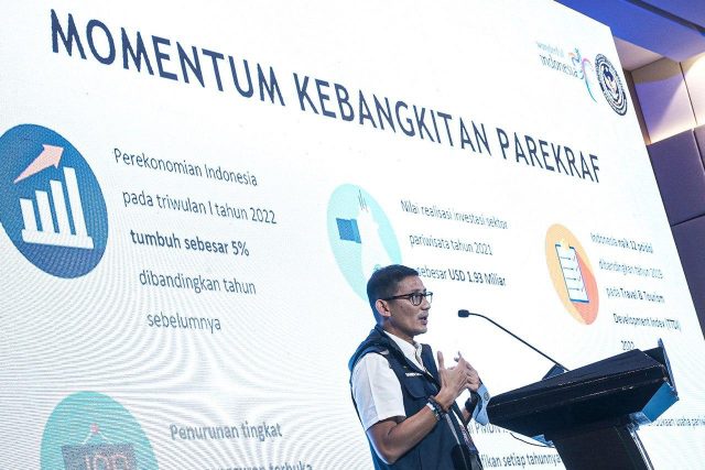 Menparekraf Undang Investor Tanam Modal di 5 DSP dan 8 KEK Pariwisata Menparekraf Undang Investor Tanam Modal di 5 DSP dan 8 KEK Pariwisata