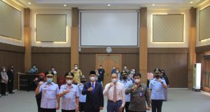 Lantik Tiga Pejabat Fungsional, Ini Pesan Kakanwil Kemenkumham Jatim