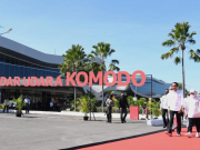 Presiden Jokowi Resmikan Perluasan Bandara Komodo Labuan Bajo