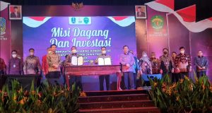 Diskominfo Jatim dan Kaltim Jalin Kerjasama Saat Misi Dagang di Samarinda