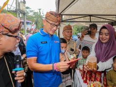 Menparekraf Ajak UMKM di Desa Tenjolaya Sukabumi Perkuat Digitalisasi