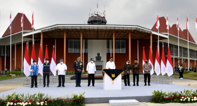 Presiden Jokowi Resmikan Revitalisasi Fasilitas Bandara Halim Perdanakusuma