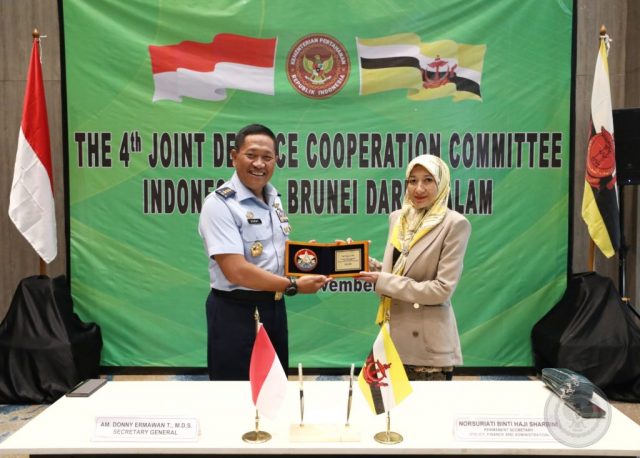 Indonesia – Brunei Darussalam Gelar Pertemuan Keempat Komite Gabungan Kerjasama Pertahanan