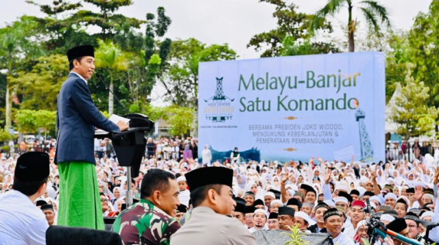 Presiden Jokowi Hadiri Istigasah dan Doa Bersama Rabithah Melayu-Banjar