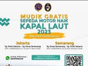 Mudik Gratis Sepeda Motor Dengan Kapal Dibuka Hari Ini, Yuk Cek Persyaratannya