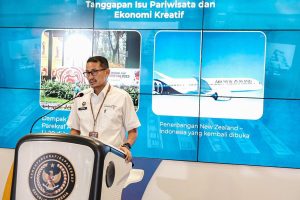 Menparekraf: Rute Penerbangan Selandia Baru-Indonesia Kembali Dibuka