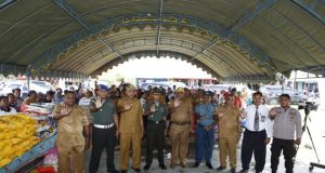 Plt Sekda Kabupaten Sarmi Hadiri Launching Gerakan Pangan Murah Serentak Nasional 2023
