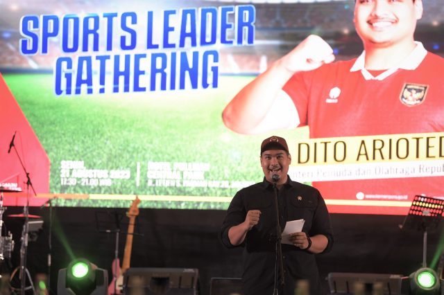 Silaturahmi Dengan Pengurus Cabor, Menpora Dito Ingin Semua Cabor Satukan Tekad dan Tujuan Untuk Kemajuan Olahraga Indonesia