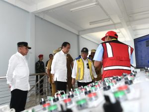 Presiden Jokowi Resmikan SPAM Regional Mebidang dan Jembatan Aek Tano Ponggol