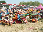Dibuka, Festival Layang-layang Naga Tingkat Provinsi di Lamongan