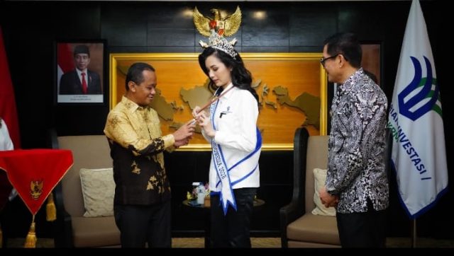 Jadi Menteri Investasi Sehari, Putri Otonomi Indonesia 2023 Elisha Lumintang Bersemangat Majukan Investasi Daerah Jadi Menteri Investasi Sehari, Putri Otonomi Indonesia 2023 Elisha Lumintang Bersemangat Majukan Investasi Daerah