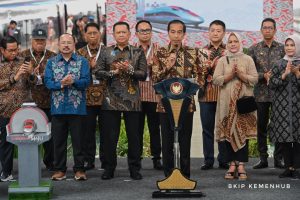 Presiden RI Joko Widodo Resmikan Kereta Cepat Pertama di Asia Tenggara