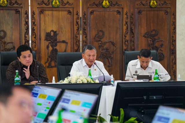 Bahas Progres Pembangunan PSN, 10 Kementerian Kumpul di Kantor ESDM Bahas Progres Pembangunan PSN, 10 Kementerian Kumpul di Kantor ESDM