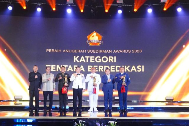 Wamenhan RI M. Herindra Saksikan Penganugerahan Soedirman Awards Tahun 2023