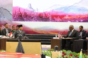 Menhan Prabowo Pimpin Pertemuan Informal Menhan ASEAN dengan Menhan AS