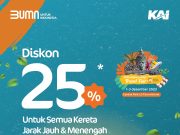 KAI Sediakan Promo 25 Persen di Event #DiIndonesiaAja Travel Fair 2023