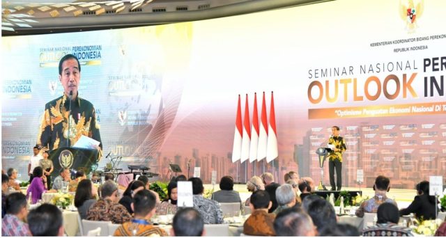 Presiden Jokowi Songsong Ekonomi Nasional 2024 dengan Optimisme