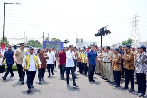 Presiden Jokowi Resmikan Stasiun Pompa Ancol Sentiong untuk Reduksi Banjir di Jakarta
