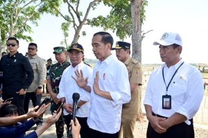 Presiden Jokowi Tinjau Penanaman Padi dan Serap Aspirasi Petani di Pekalongan