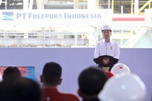 Resmikan Ekspansi PT Smelting, Presiden Jokowi: Tingkatkan Kapasitas Produksi dan Nilai Tambah