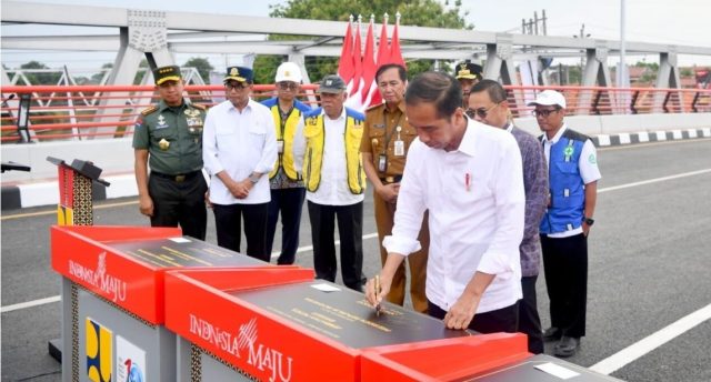 Presiden Jokowi Resmikan Enam Jembatan Baru di Lintas Utara Jawa